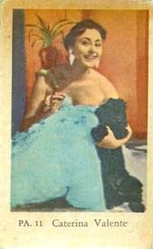 1958 Dutch Gum PA Set #PA11 Caterina Valente Front