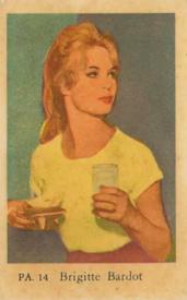 1958 Dutch Gum PA Set #PA14 Brigitte Bardot Front