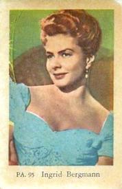 1958 Dutch Gum PA Set #PA95 Ingrid Bergman Front