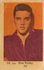 1958 Dutch Gum PA Set #PA141 Elvis Presley Front