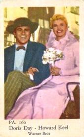 1958 Dutch Gum PA Set #PA160 Doris Day / Howard Keel Front