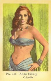 1958 Dutch Gum PA Set #PA208 Anita Ekberg Front