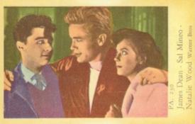 1958 Dutch Gum PA Set #PA230 James Dean / Sal Mineo / Natalie Wood Front