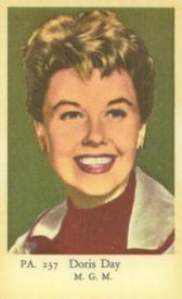 1958 Dutch Gum PA Set #PA237 Doris Day Front
