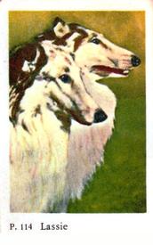 1958 Dutch Gum P Set #P114 Lassie Front