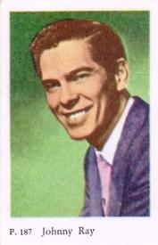 1958 Dutch Gum P Set #P187 Johnny Ray Front