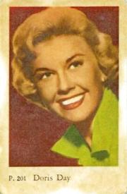 1958 Dutch Gum P Set #P201 Doris Day Front