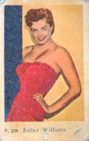 1958 Dutch Gum P Set #P208 Esther Williams Front