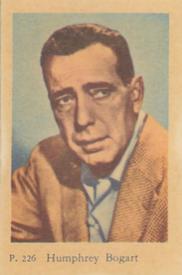 1958 Dutch Gum P Set #P226 Humphrey Bogart Front