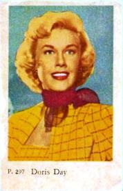 1958 Dutch Gum P Set #P297 Doris Day Front