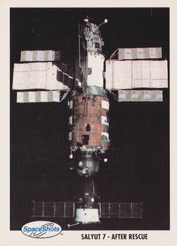 1990-92 Space Ventures Space Shots - Promos #6 Salyut 7 - After Rescue Front