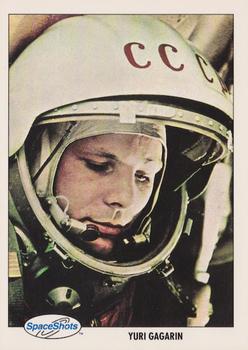 1990-92 Space Ventures Space Shots - Promos #8 Yuri Gagarin Front