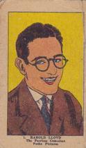 1920 W538 Strip Cards #1 Harold Lloyd Front