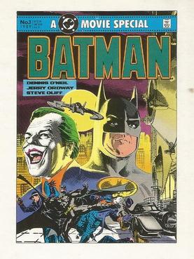 1989 Ertl Batman Movie #NNO Batman Movie Special Front