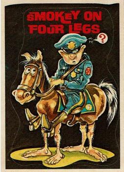 1978 Donruss CB Convoy Code Stickers #8 Smokey On Four Legs Front
