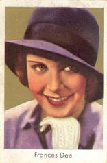 1934 Goldfilm (Bulgaria, Constantin, Salem) #9 Frances Dee Front