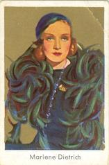 1934 Goldfilm (Bulgaria, Constantin, Salem) #30 Marlene Dietrich Front