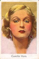 1934 Goldfilm (Bulgaria, Constantin, Salem) #83 Camilla Horn Front