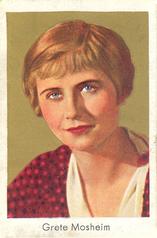 1934 Goldfilm (Bulgaria, Constantin, Salem) #88 Grete Mosheim Front