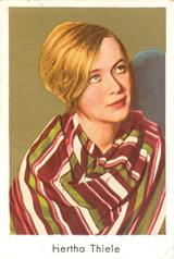 1934 Goldfilm (Bulgaria, Constantin, Salem) #185 Hertha Thiele Front