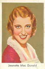1934 Goldfilm (Bulgaria, Constantin, Salem) #328 Jeanette MacDonald Front