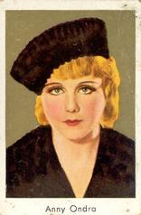 1934 Goldfilm (Bulgaria, Constantin, Salem) #349 Anny Ondra Front
