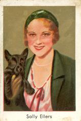 1934 Goldfilm (Bulgaria, Constantin, Salem) #389 Sally Eilers Front