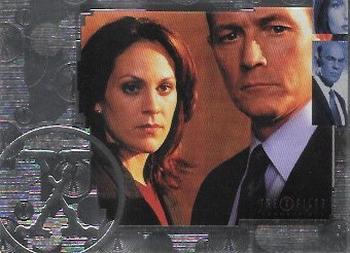 2005 Inkworks X-Files Connections - Promos #PP-UK Reyes and Doggett Front