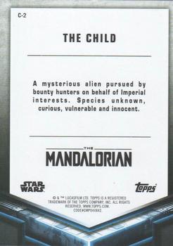 2021 Topps Star Wars: The Mandalorian Season 2 - Characters #C-2 The Child Back
