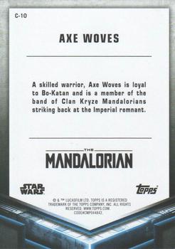 2021 Topps Star Wars: The Mandalorian Season 2 - Characters #C-10 Axe Woves Back