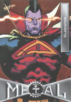 2021 SkyBox Metal Universe Marvel X-Men - Gold #75 Gladiator Front