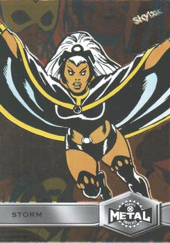 2021 SkyBox Metal Universe Marvel X-Men - Gold #160 Storm Front