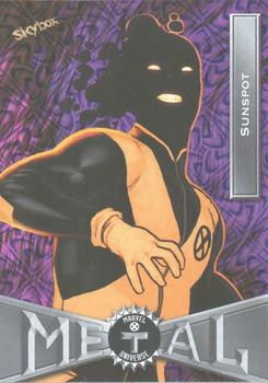 2021 SkyBox Metal Universe Marvel X-Men - Grandiose #63 Sunspot Front