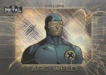 2021 SkyBox Metal Universe Marvel X-Men - Arc Weld #AW-23 Cyclops Front