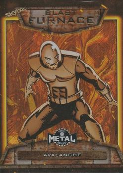 2021 SkyBox Metal Universe Marvel X-Men - Blast Furnace #B-1 Avalanche Front