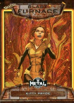 2021 SkyBox Metal Universe Marvel X-Men - Blast Furnace #B-13 Kitty Pryde Front