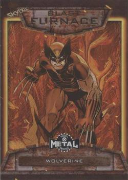 2021 SkyBox Metal Universe Marvel X-Men - Blast Furnace #B-21 Wolverine Front