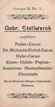 1897 Stollwerck Album 1 Gruppe 22 Deutsche Furstlichkeiten (German Prince and Princesses)  #V Meinrich Back