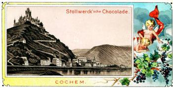 1897 Stollwerck Album 1 Gruppe 28 Mosel-Ansichten (Views of the Moselle River)  #NNO Cochran Front