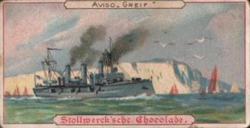 1897 Stollwerck Album 1 Gruppe 29 Deutsche Kriegsschiffe II (German Warships)  #II Greif Front