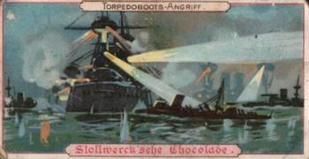 1897 Stollwerck Album 1 Gruppe 29 Deutsche Kriegsschiffe II (German Warships)  #V Angriff Front