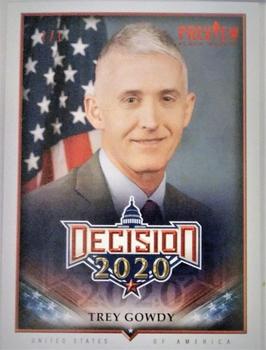 2021 Decision 2020 Series 2 - Preview SN1 #567 Trey Gowdy Front