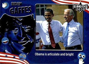 2021 Decision 2020 Series 2 - Biden Gaffes #BG2 Obama is articulate and bright Front