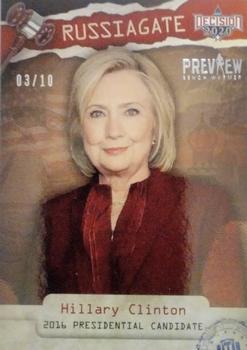 2021 Decision 2020 Series 2 - RussiaGate #RG21 Hillary Clinton Front