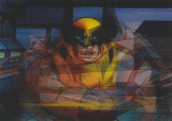 1996 Fleer/SkyBox Marvel Motion - Promos #3 Wolverine Front