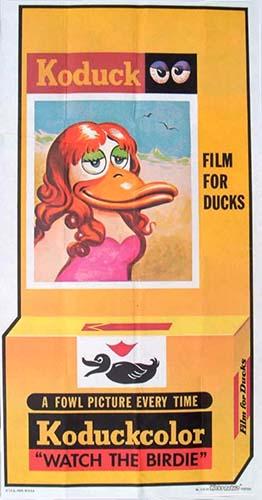 1973-74 Topps Wacky Package Posters #2 Koduck Front