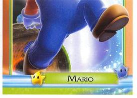 2009 Enterplay Super Mario Galaxy Stickers #002 Mario Front