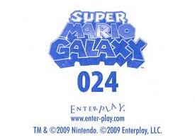 2009 Enterplay Super Mario Galaxy Stickers #024 Goomba Back
