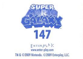 2009 Enterplay Super Mario Galaxy Stickers #147 Megaleg's Moon Back