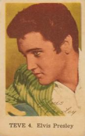 1962 Dutch Gum Series TEVE #TEVE4 Elvis Presley Front